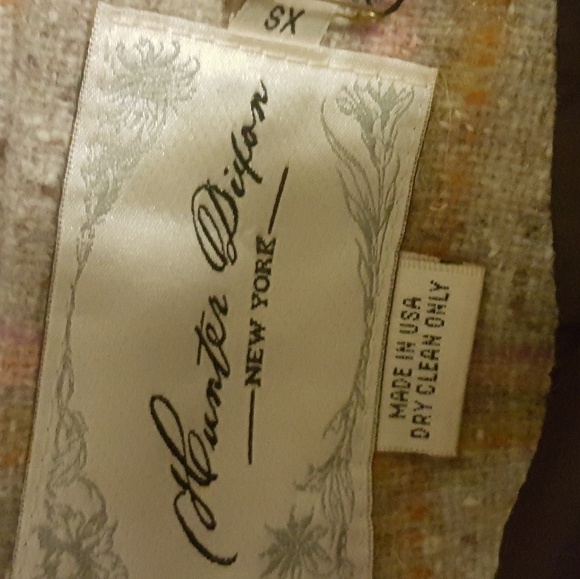 Vintage -ANTHROPOLOGIE Hunter Dixon Jacket Sz XS - Picture 7 of 7